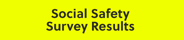 SOCIAL SAFETY SURVEY RESULTS