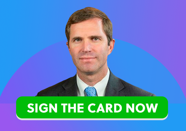 SIGN THE CARD NOW